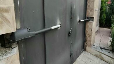 جک پرقدرت بازویی برای درب فرفورژه