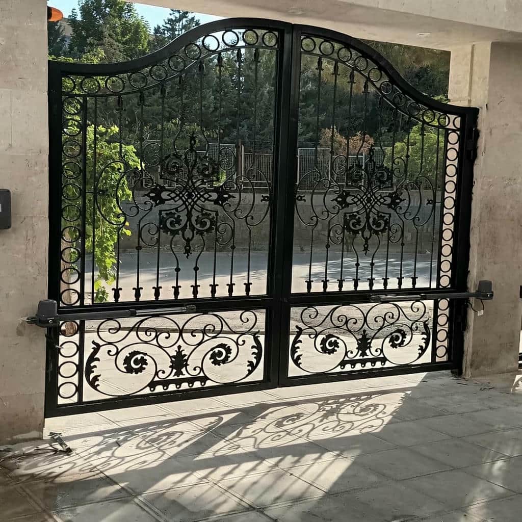 جک بازویی با موتور درب پارکینگ