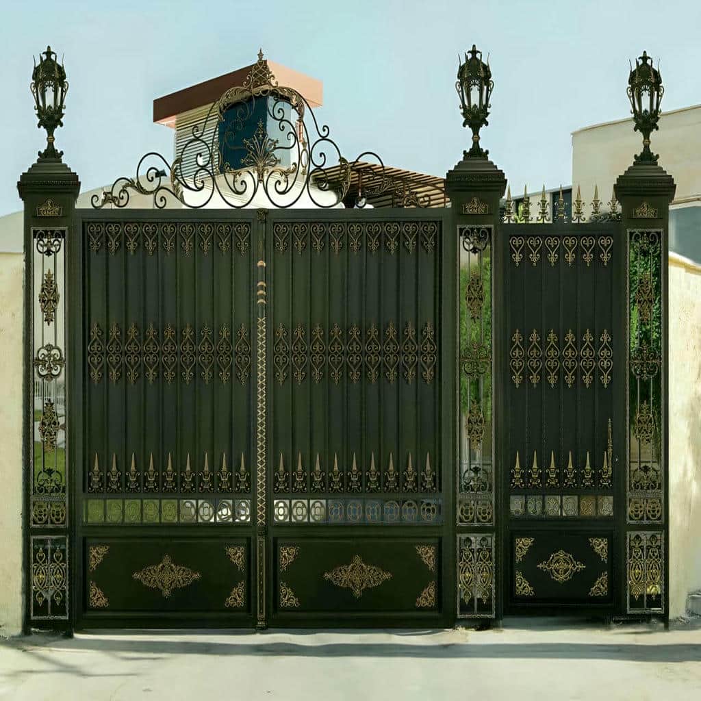 درب مجتمع با پوشش مقاوم