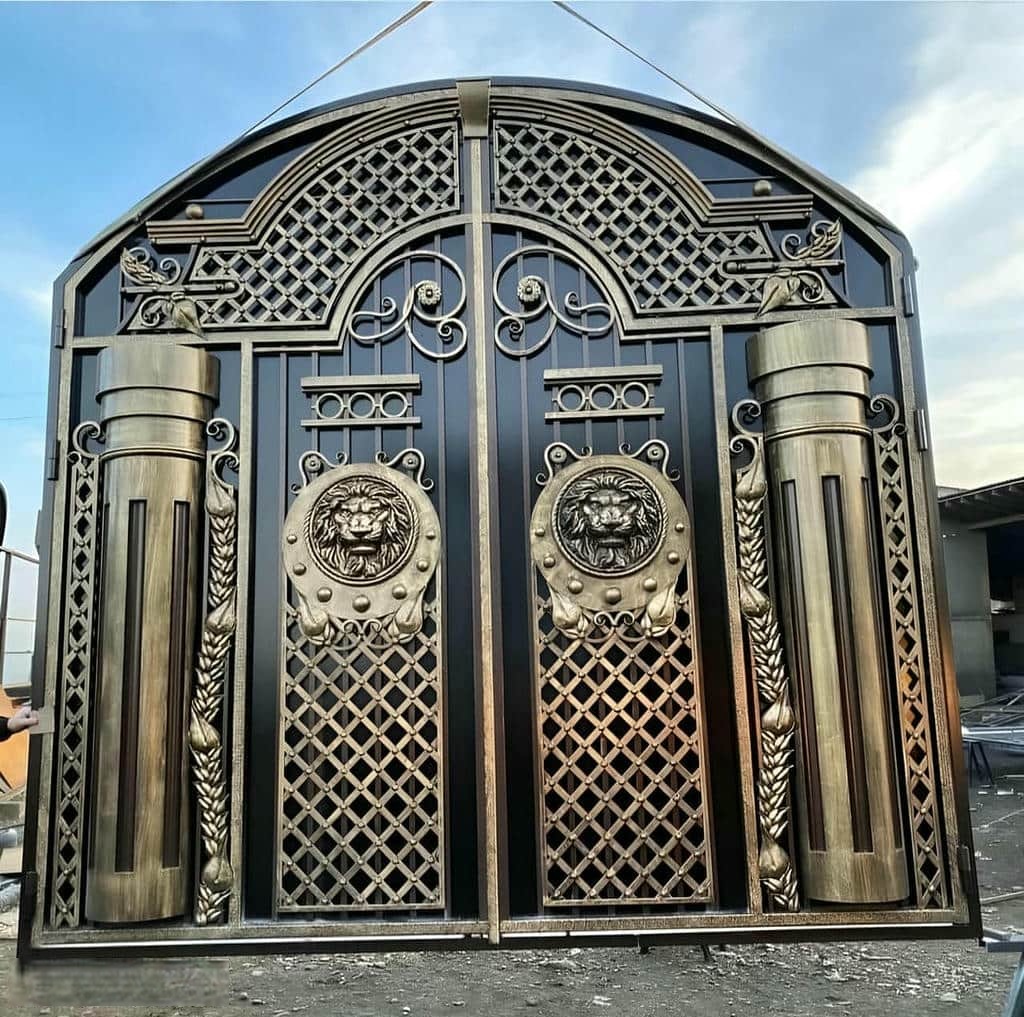 درب باغی سفارشی برای ورودی باغ