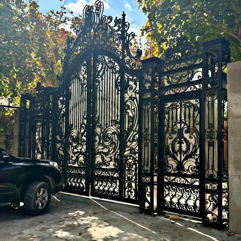 درب ورودی سفارشی فلزی