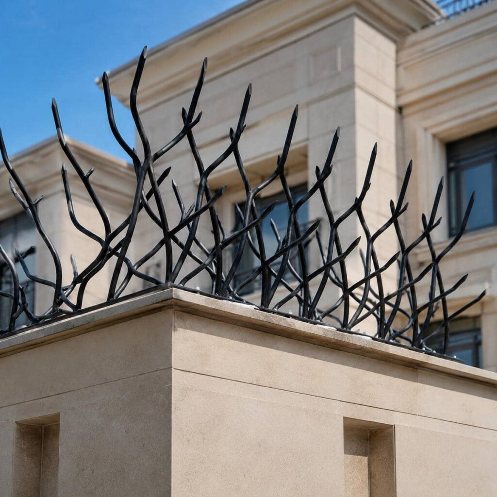 نرده دیوار حیاط مدل شاخ گوزنی