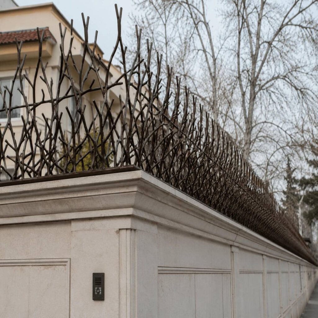 حفاظ ضد سرقت دیوار مدل شاخ گوزنی