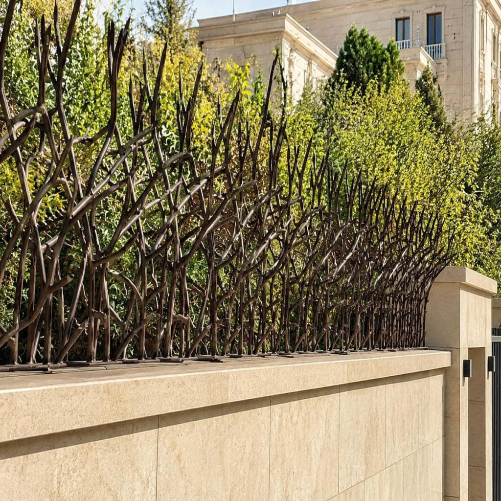 حفاظ شاخ گوزنی آبشاری مناسب نمای مینیمال