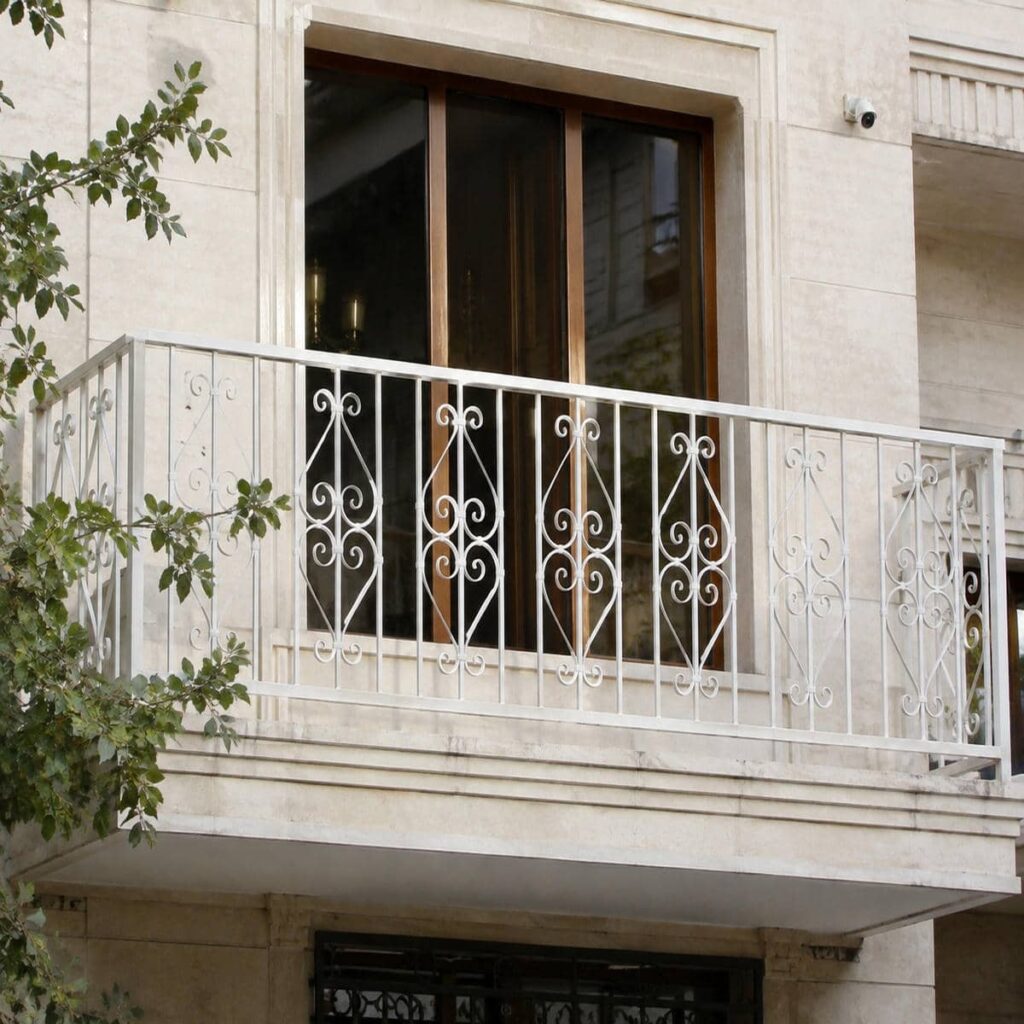 حفاظ تراس با پوشش مقاوم سطحی