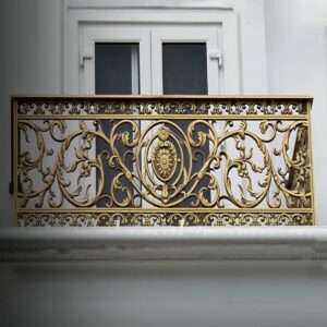 نرده آلومینیومی بالکن با طراحی سفارشی
